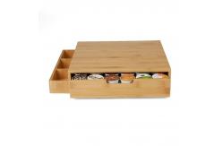 China Multi Compartment Coffee Pod Storage Drawer Eco Friendly For Birthday Gift supplier