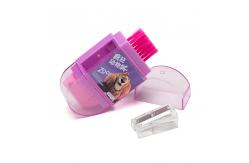 China SP 613 Manual Eraser Brush Kit Cartoon Pencil Sharpener Kid Safe supplier