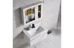 China Modern Floating Bathroom Vanity Combo With Mirror 24-40 Inches supplier