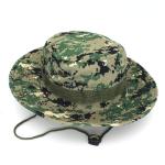 Military Camouflage Mesh Boonie Bucket Cap For Hunting Hiking Climbing for sale