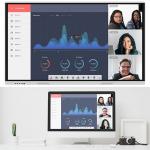 Multi Touch Interactive Touch Panel Display , 4k Interactive Classroom Whiteboard