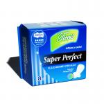 Soft And Breathable Disposable Feminine Napkins With Adhesive Backing for sale