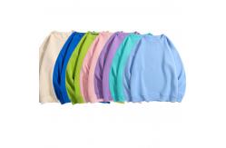 China Crewneck Drop Shoulder Blank Oversized Sweatshirts Printed Plain Hoodies supplier