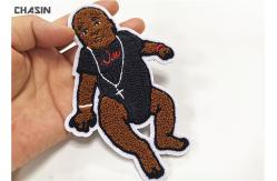 China Image Chenille Embroidery Patches Custom No Minimum Size 10cmX6cm supplier