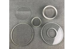 China Sapphire Substrate Round Wafer High Durability High Resistance supplier
