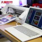 Make Customized Picture Stickers Daqin Cutting Machine For Phone Or Laptop for sale