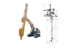 China Excavator Telescopic Arm With Grapple And Long Reach Use Better Material supplier