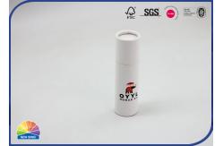 China Customized Logo Matte Lamination 4C Printed Paper Packaging Tube Embossing supplier