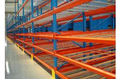 China Carton Flow Plastic Roller Racking System , Industrial Steel Gravity Flow Racks supplier