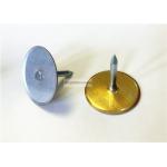 Duct Liner Insulation Work Used Fasteners Cup Head CD Weld Pins With Insulated Washer for sale