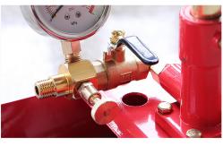 China 16ML/One Stroke 5 Mpa Manual Hydro Test Pump PPR PVC PE supplier
