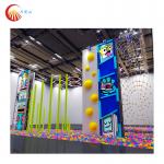 Trampoline Park Fun Walls Rock Climbing Indoor ROHS Certified For Kids for sale