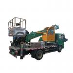DongFeng 4-7 Retractable Sections Holding 3 Men 20-40m High Altitude Operation Truck  Aerial Platform Truck for sale