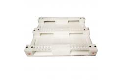 China Red Warehouse Lightweight Plastic Pallets For 2300mm Width Goods supplier