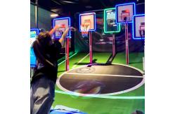 China Adults Multiple Players Folding Basketball Shot Electronic Arcade Game Machine supplier