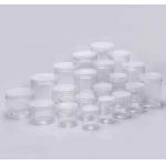 Multipurpose 5.5cm PET Plastic Storage Jars Containers ODM For Snacks for sale