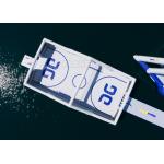 0.9mm Tarpaulin Inflatable Water Trampoline Volley Ball Court for sale