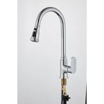 Silver Pull Out Full Copper Kitchen Sink Faucets