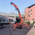 Mini Electric And Diesel Mobile Lifting Crawler Spider Crane 5T 8T Telescopic Boom for sale