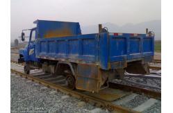 China Unpowered Road Rail Vehicle 4 Wheels By Hand 600mm Wheel Diameter supplier