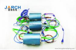 China 2 ~ 24 Circuits Signal USB Ethernet slip ring Anti - jamming Aluminium Alloy supplier