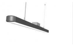 China Suspended 3000k Led Linear Strip Light For Office supplier