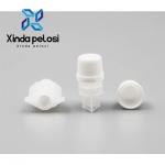 Precision Cnc Flexible PE Plastic Spout Cap For Soya-Bean Milk Bag