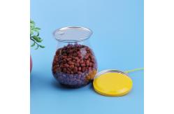China 900ML Vase Shape Plastic Food Cans With PE Soft Cover supplier