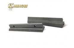 China Flat tungsten scraper For Conveyyor Belt , Tungsten Carbide Scraper supplier