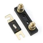 M10 Screw Stud Terminals ANL Bakelite Car Audio Fuse Holder Block Base for Heavy Duty for sale