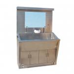 Stainless Steel Foot Base Hospital Hand Wash Sink Pet Medical Equipment for sale