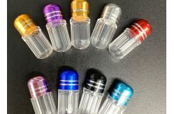 China 1ml Polypropylene Empty Capsule Bottles Clear Plastic Capsule Bottle supplier