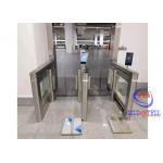 Office Entry 304 Stainless Steel Swing Speedgate Turnstile High Security Pedestrian Access Control for sale