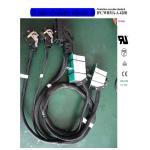 Plastic circular connector Industrial wire harness for sale