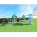 House  Climbing Frames Customized  Family Heavy Duty Playground Equipment Slide for sale