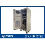 China Integrated Outdoor Telecom Equipment Cabinets Floor Mounted With Rectifier Power System for sale