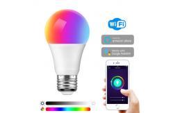 China CCC E27 Wifi Led Light Bulbs Compatible With Smart Life App 1500lm supplier