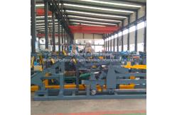 China High Frequency Rectangle Erw Steel Pipe Mill Profile Making Machine supplier