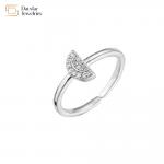Diamond Zircon Fruit 18K Gold Plated Ring Adjustable Opening Fancy Watermelon