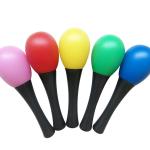 Sand Hammer Plastic Maracas Musical Toy Early Education for sale