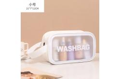 China Lager Capacity Waterproof Cosmetic Bag Toiletry Bag With Handle supplier