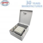Indoor 50 Pairs Telephone Connection Box 5 Ways With Back Mount Frame for sale