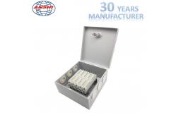 China Indoor 50 Pairs Telephone Connection Box 5 Ways With Back Mount Frame supplier