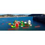 Customized Kids Giant Inflatable Water Park for Sea / Lake / Ocean