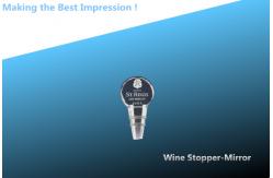 China crystal wine stopper/wine stopper/crystal mirror wine stopper supplier