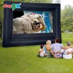 Projection Cloth Water Proof Inflatable Movie Screen for sale