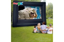 China Projection Cloth Water Proof Inflatable Movie Screen supplier