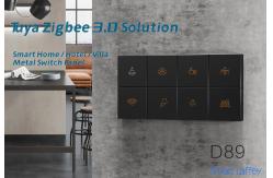 China Smart Home / Villa / Hotel Tuya Zigbee Switch Scene Control Switch supplier
