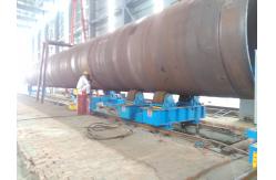 China Pipe Growing Line Used Hydraulic Fit Up Turning Roll 200T Bridge Pile Job supplier