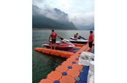 China Easy Installation Pe Float Pontoon Durable With Non Slip Surface supplier